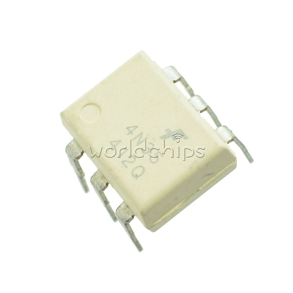 20PCS 4N35 DIP6 FSC Optocouplers Phototransistor 30V IC