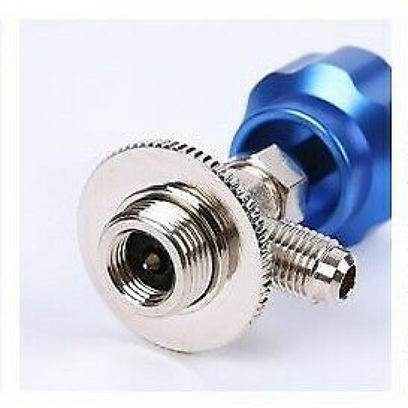R22 R600a Refrigerant Can Bottle Tap Opener Connector Valve Thread Adapter Tool