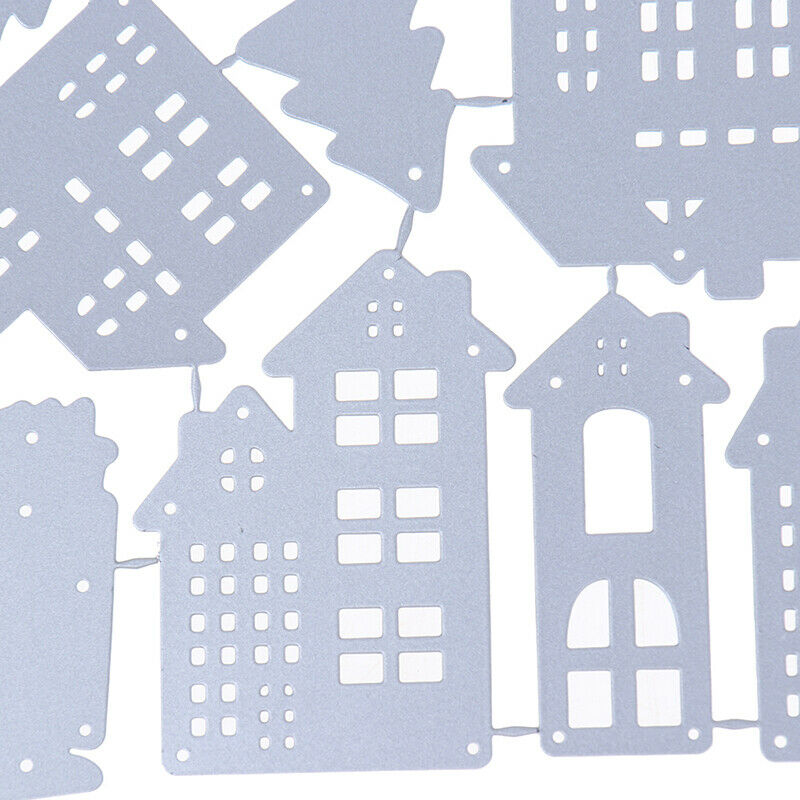 cutting dies Christmas house Scrapbooking Dies Metal Craft Die Cut StampsDEAU