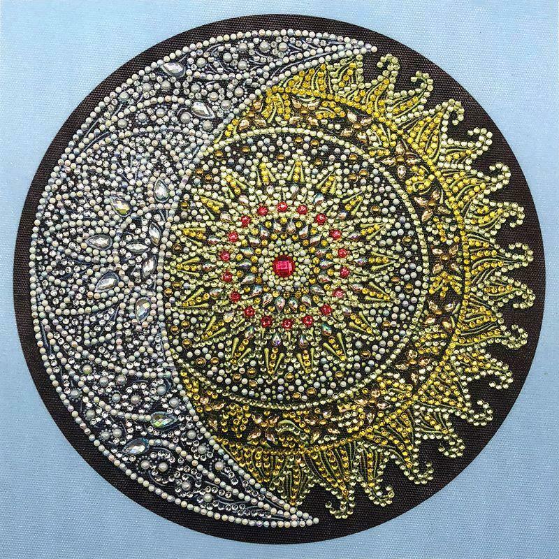 Abstract Pattern 5D Special Shaped Diamond Painting Embroidery Needlework Cross