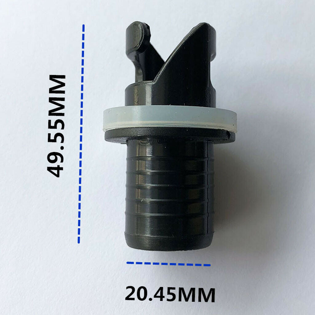 Durable Nylon Kayak Canoe   Inflatable Boat Valve Adapter Air Pump Hose