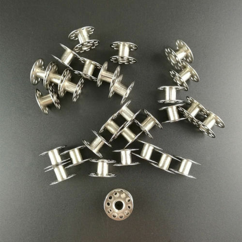 20 X Metal Bobbins Spools Universal Sewing Machine Brand New Sealed