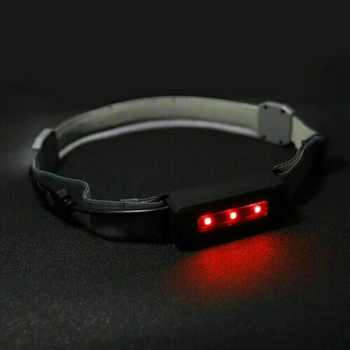 Rechargeable Head Torch COB LED Headlamp Strip Torch Work Light Bar Headlight