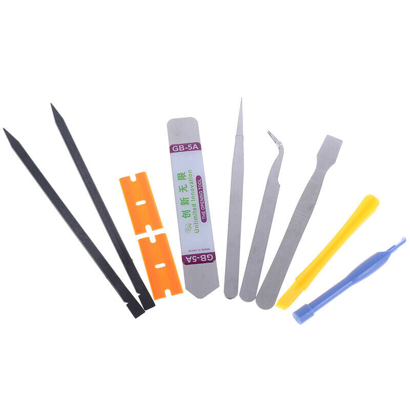 10 in 1 tablet phone repair disassembly tool tweezers crowbar disassembly pi Tt