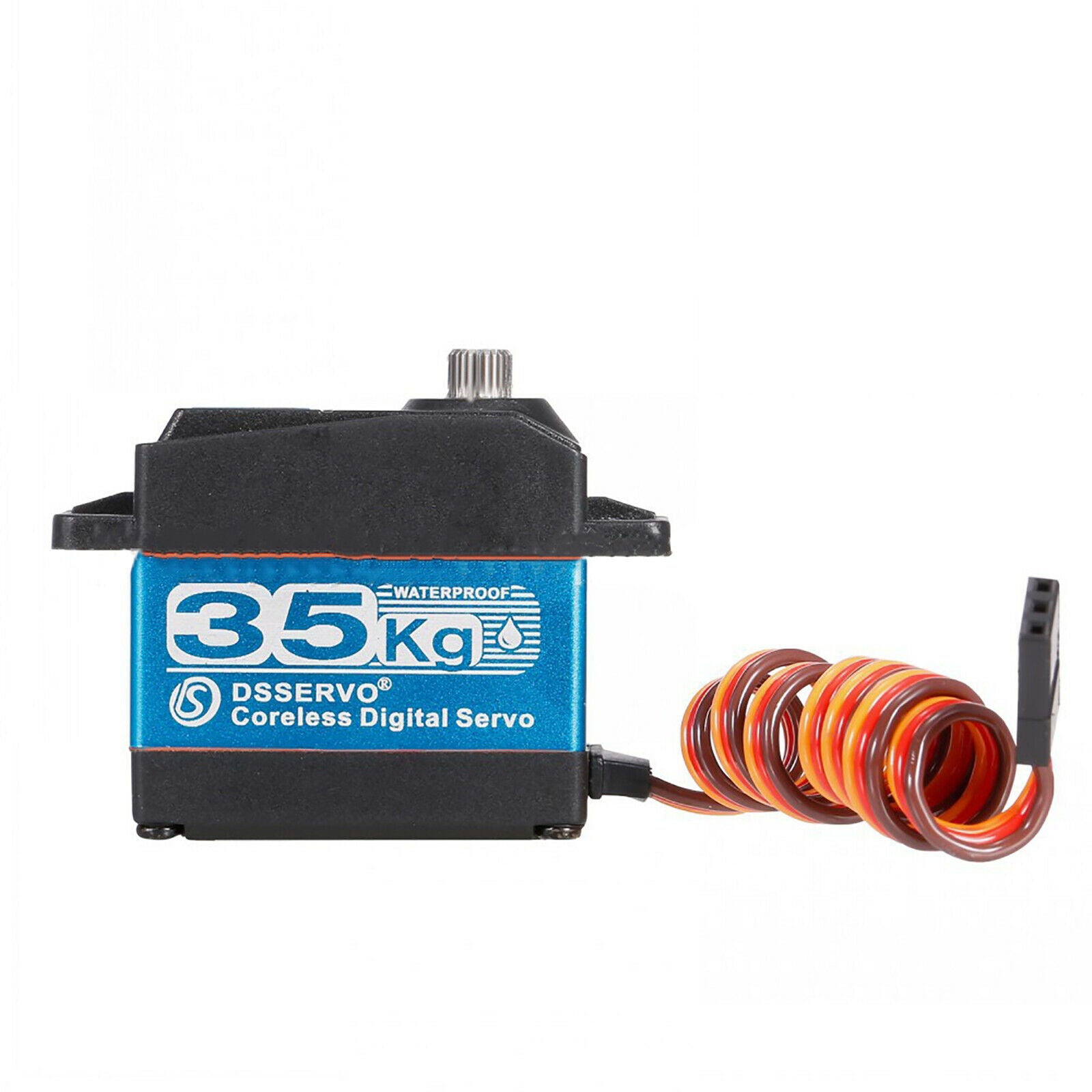 Metal Cordless Digital Servo Steering Gear for Axial SCX10 RR10 RC Crawler Car