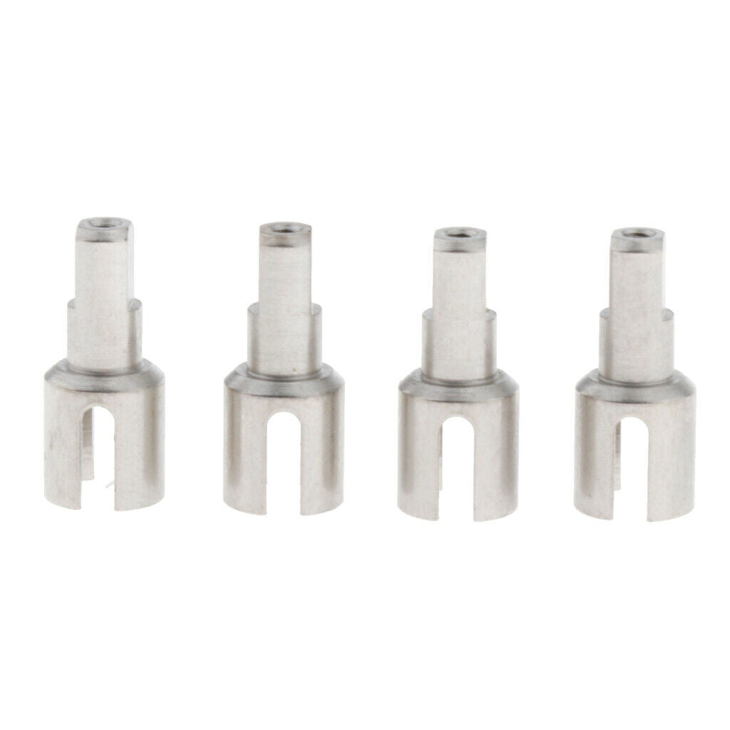 4pcs 1/14 RC Car Spare Parts Metal Differential Cups for Wltoys 144001
