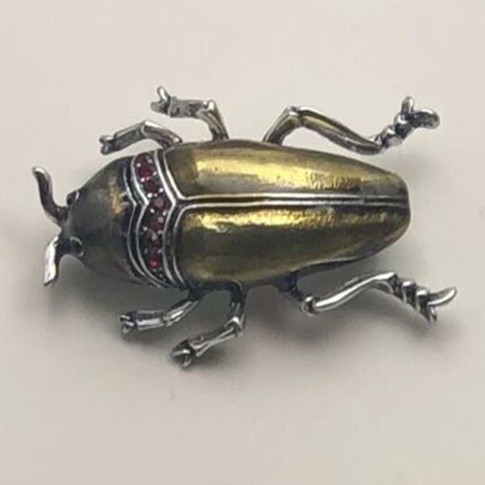 Retro Beetle Enamel Animal Insect Brooch Pin Women Scarf Party Jewelry Unique