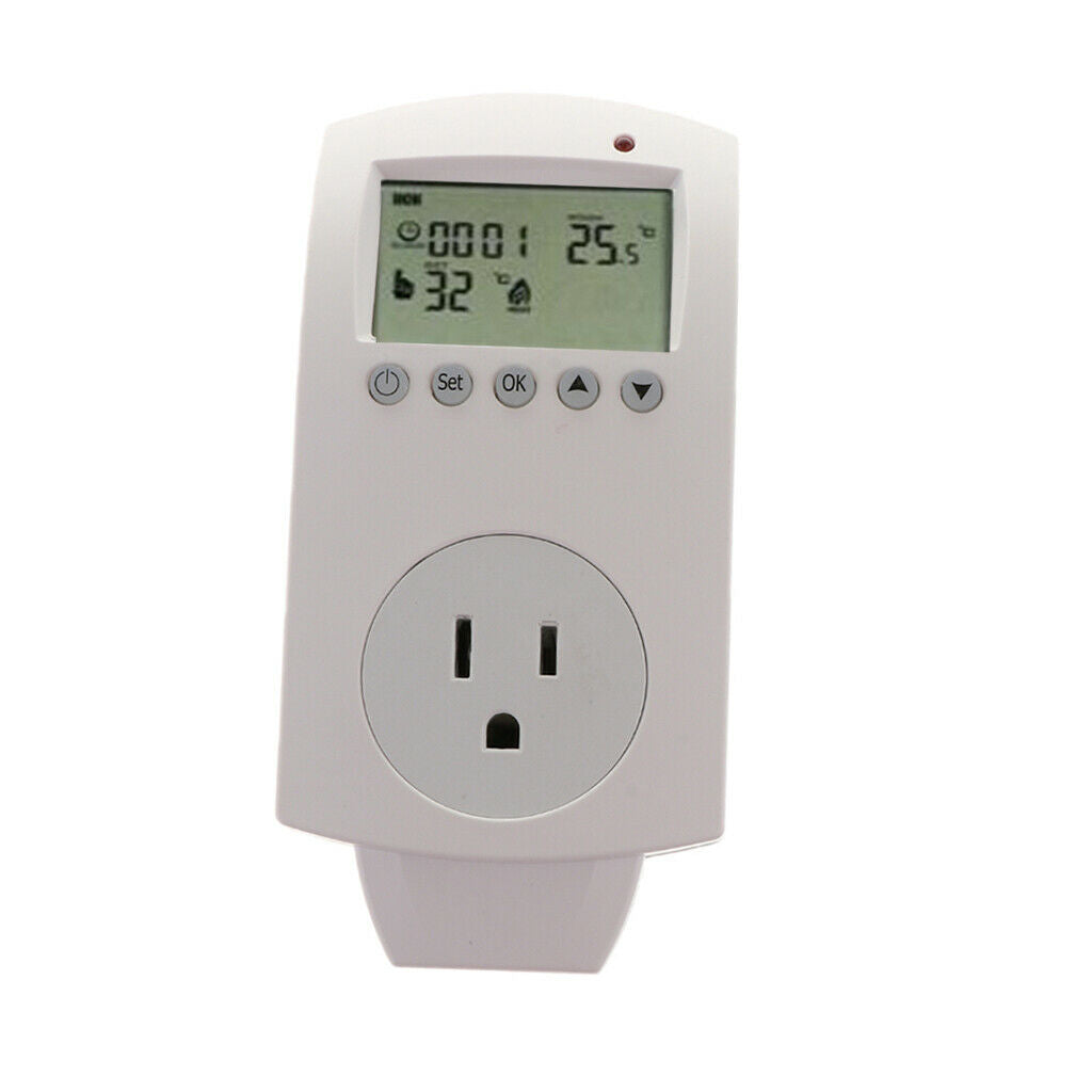 Multi-purpose Plug In Programmable Thermostats Heating Temperature Controller