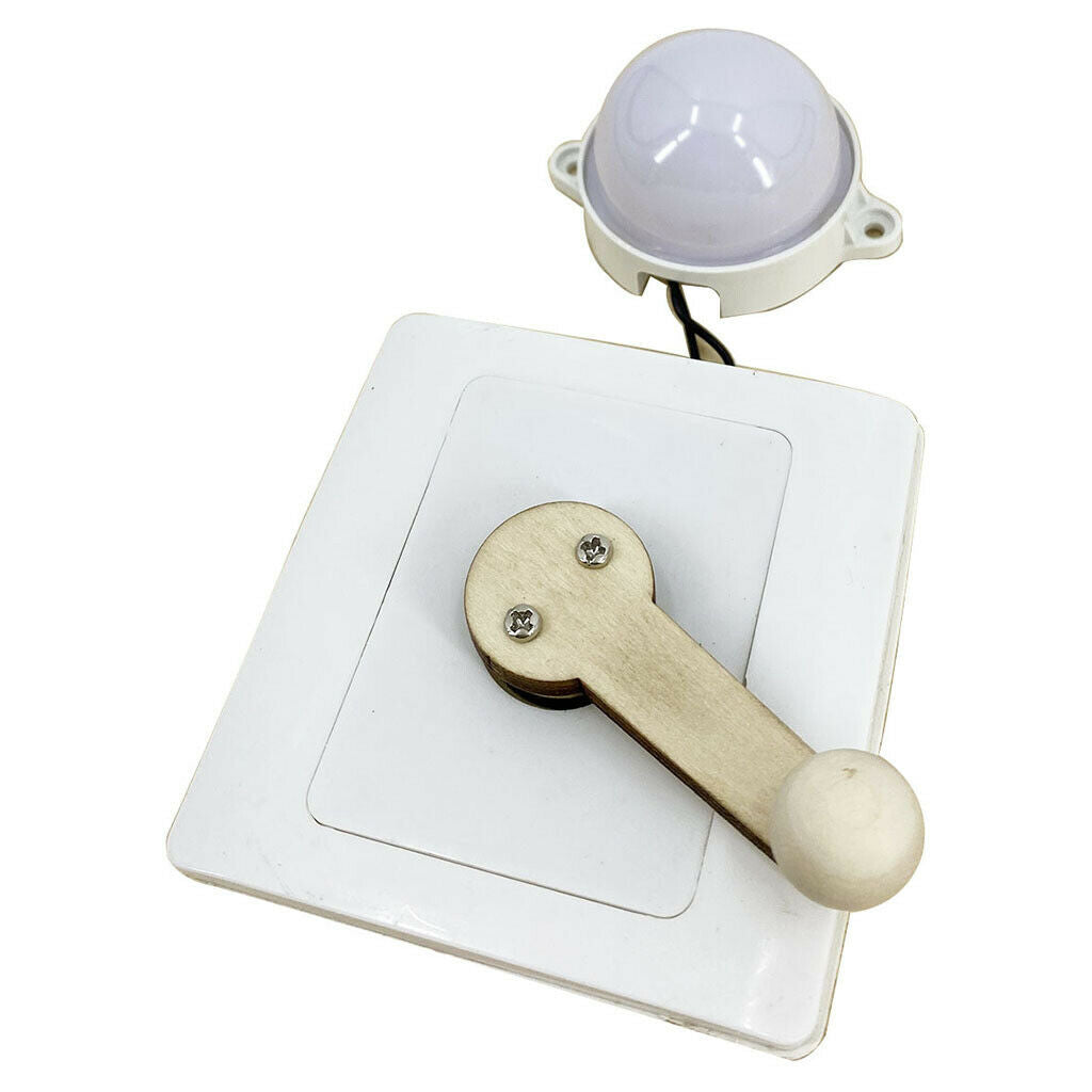 Mini DIY Hand Crank Electric Generator Learning Handcraft Toys for Age 3+