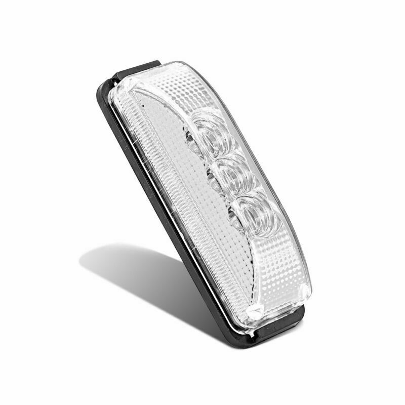 4 X Clearance Red 3 LED Trailer Lorry Truck Fender Brake Tail Light 12V Van RV