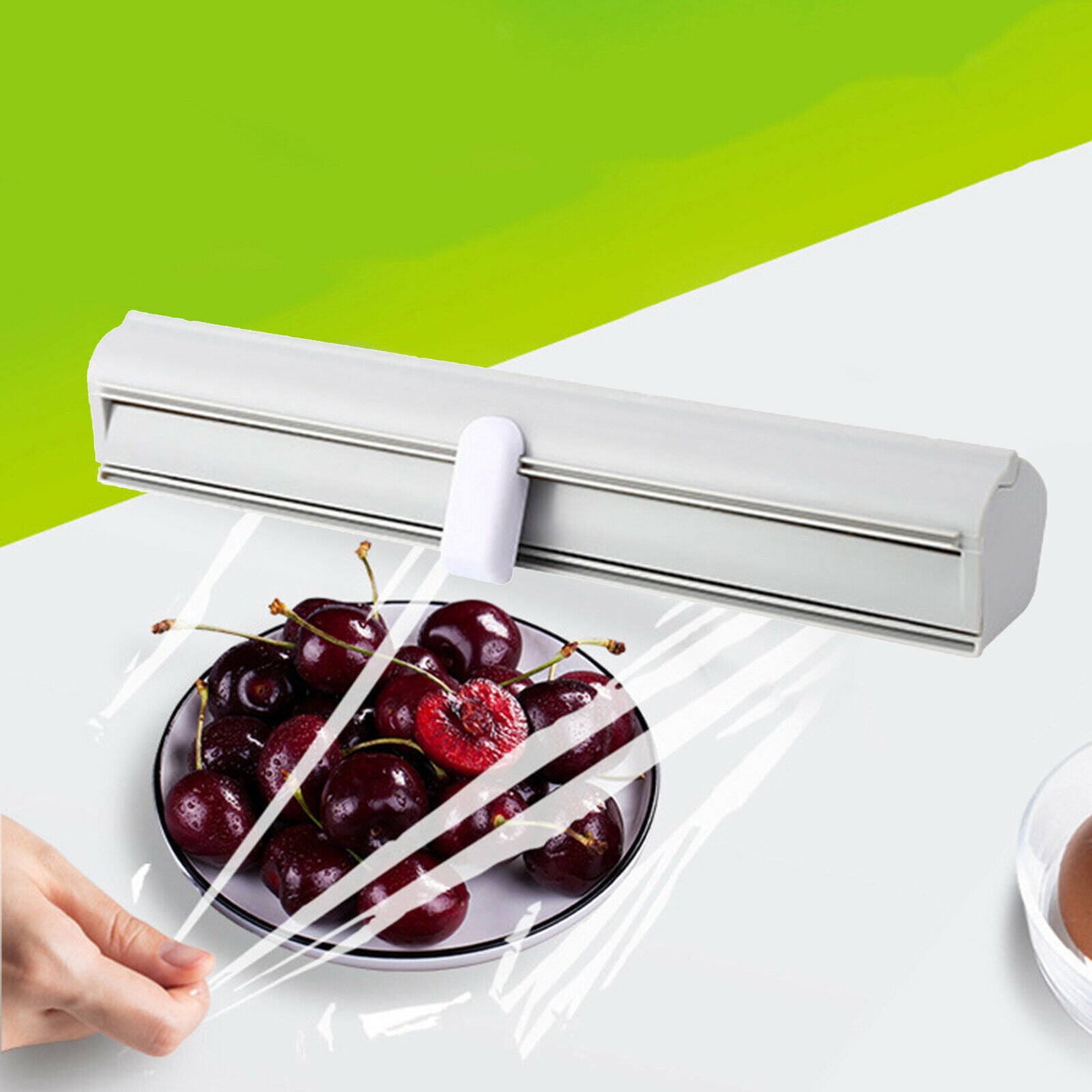 Plastic Wrap Dispenser Kitchen Tools Cling Food Wrap Dispenser Film Cutter