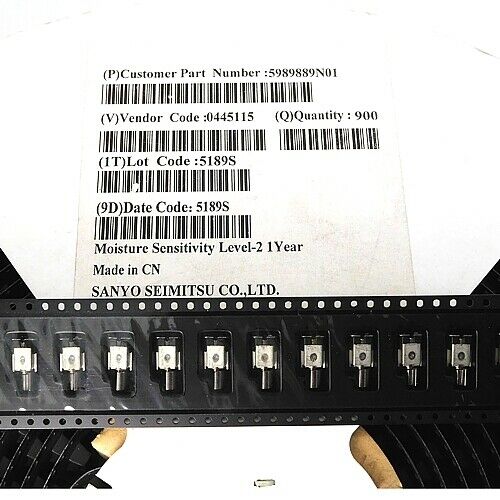 [10pcs] BHT-3363 Vibration Motor, Size 6.0 x 4.4 x 11.1 mm