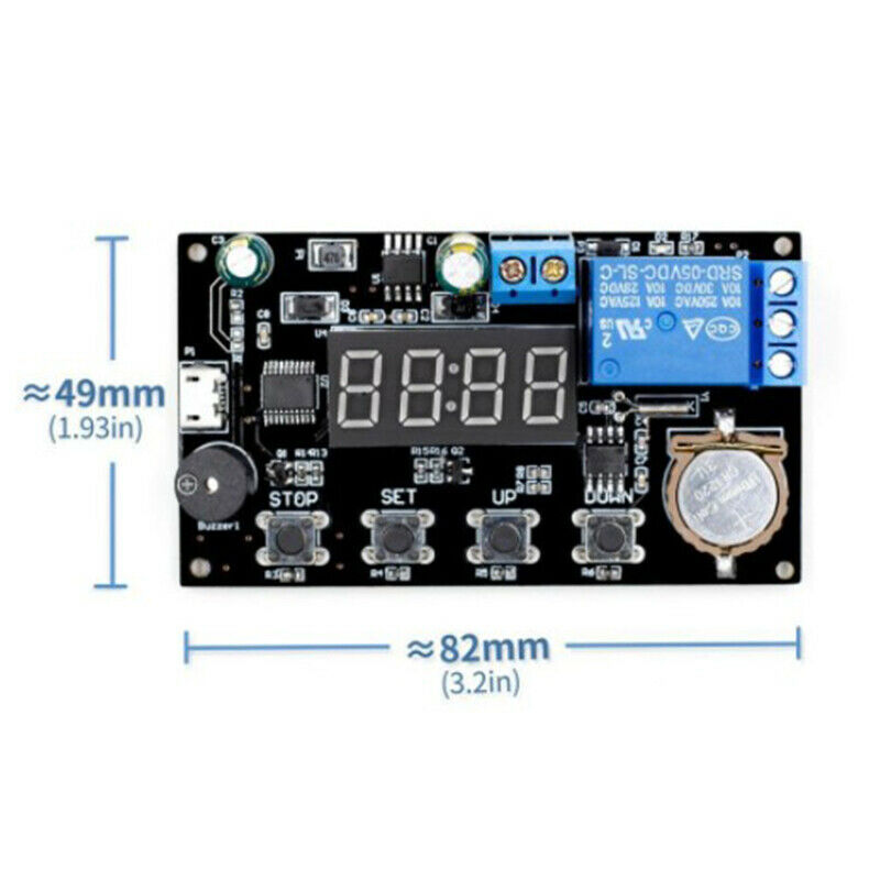 VHM-018 DC 5V Real Time Timing Delay Timer Relay Module Switch Control Clock SV9