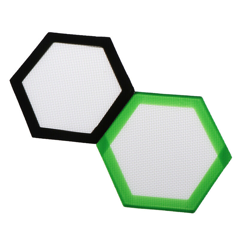 Hexagon Oil Slick Concentrate Pads Mat Oil Slick Non Stick Fibers Glass Silicons
