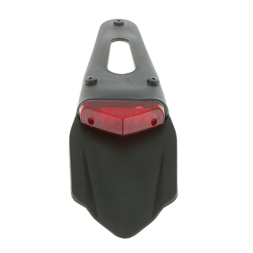 Universal Moto Dual Sport Bike LED Rear  Brake Stop Tail Light Lamp