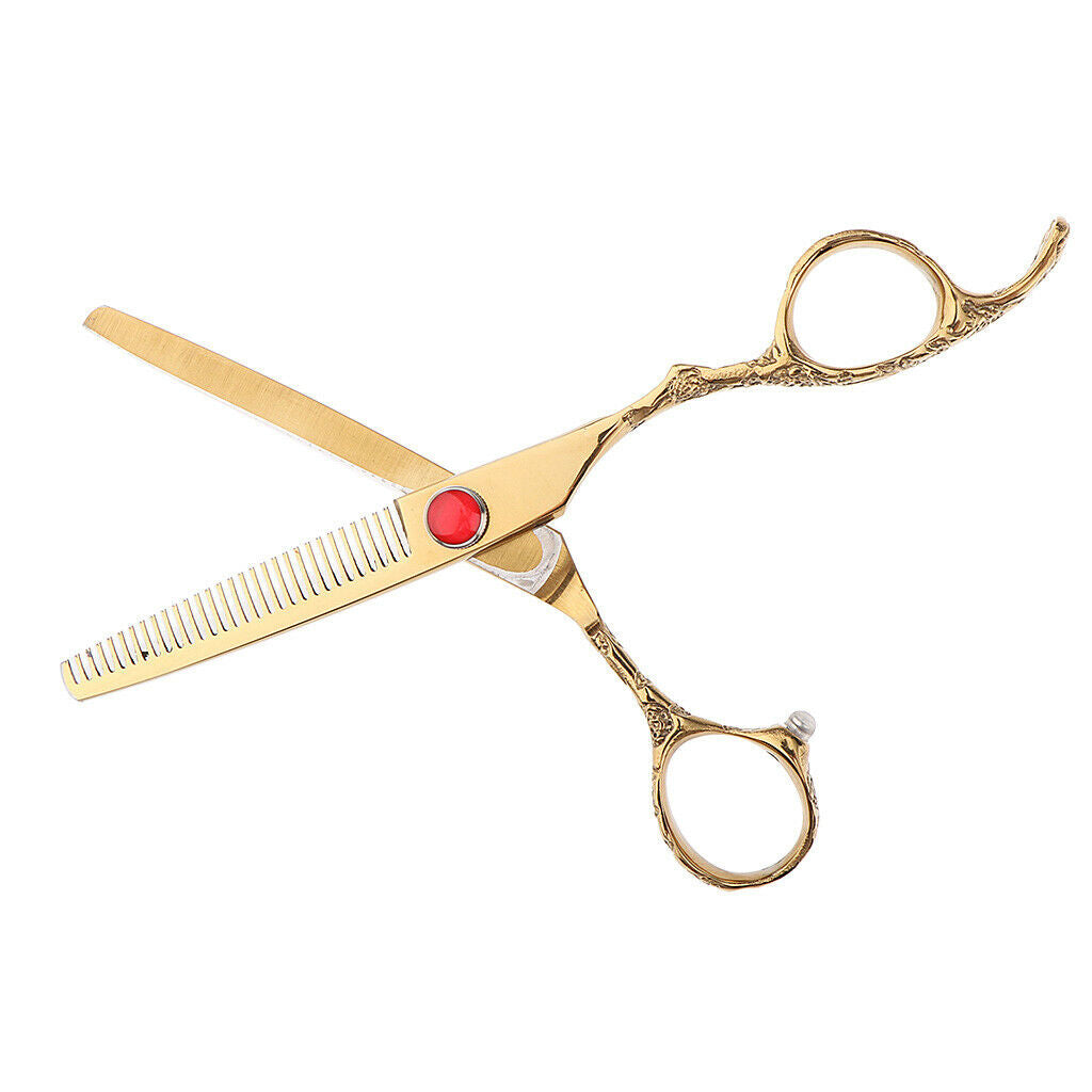 Stainless Steel Hair Cutting Scissors Shear for Stylist Barber Toothed Slice
