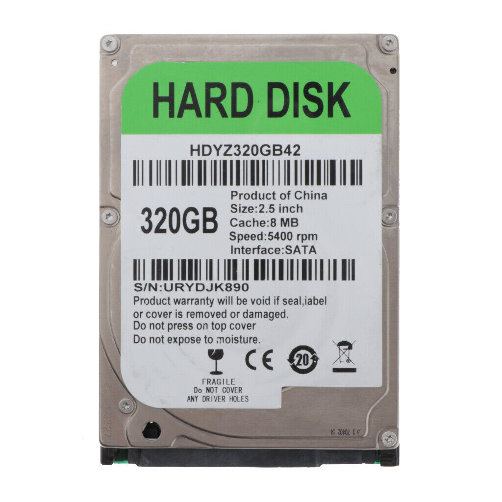 320 GB internal 2.5 inch SATA solid state drive (HDD) for PC laptops