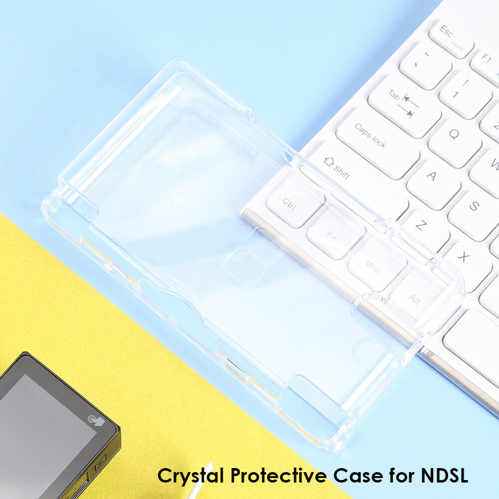 Protective Cover Transparent Hard PC Case for Nintendo DS Lite Console @
