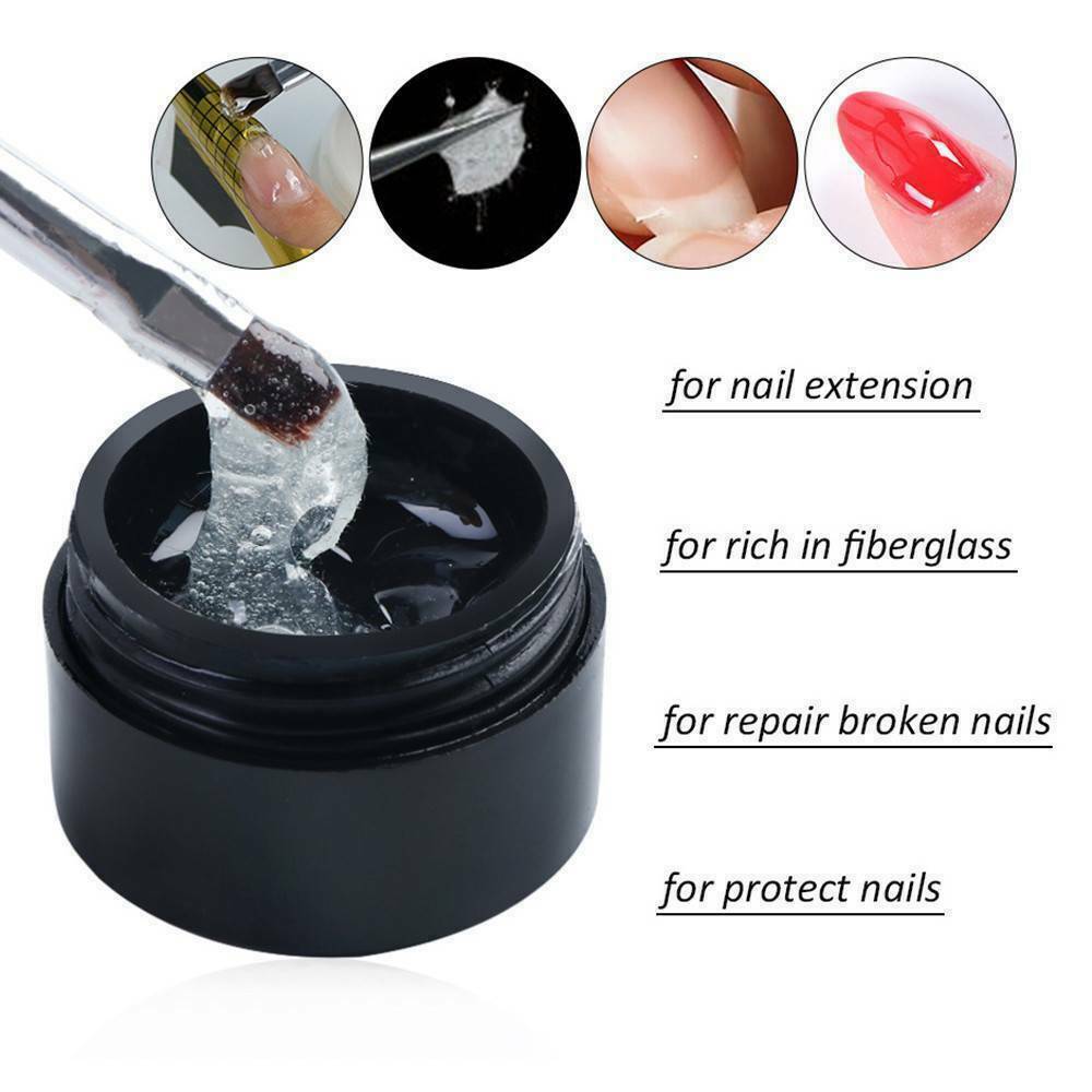 Manicure Nail Extension Gels Repair Broken Nails Poly Builder Fiber Extension UK