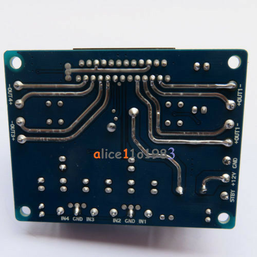 TDA7850 Car Audio Power Amplifier Board Stereo 4x 50W with BA3121 Denoiser 12V