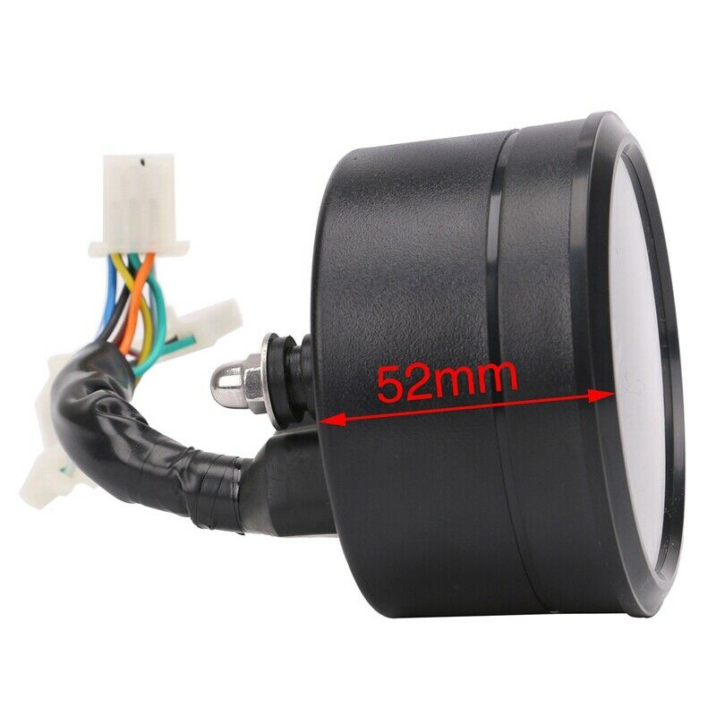 8-18V Universal LCD Digital Tachometer Speedometer Odometer Motorcycle MotorbiD7