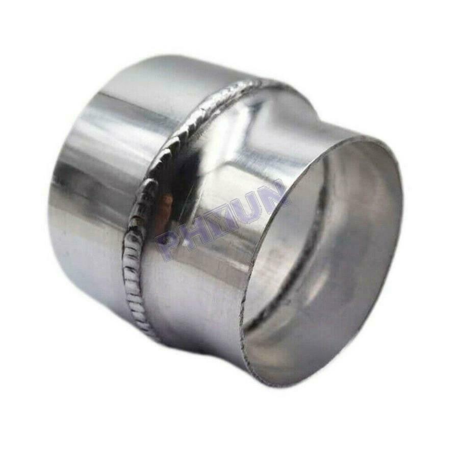 3" O.D. to 3.5" O.D Reducer Pipe Exhaust Tip Adapter Aluminum Polished Universal