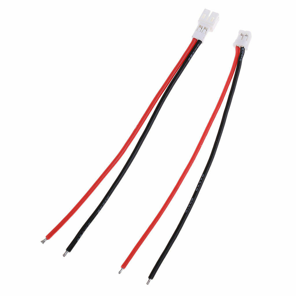 20 Pcs Upgraded JST PH 2.0 Male Female Connector Wire Cable