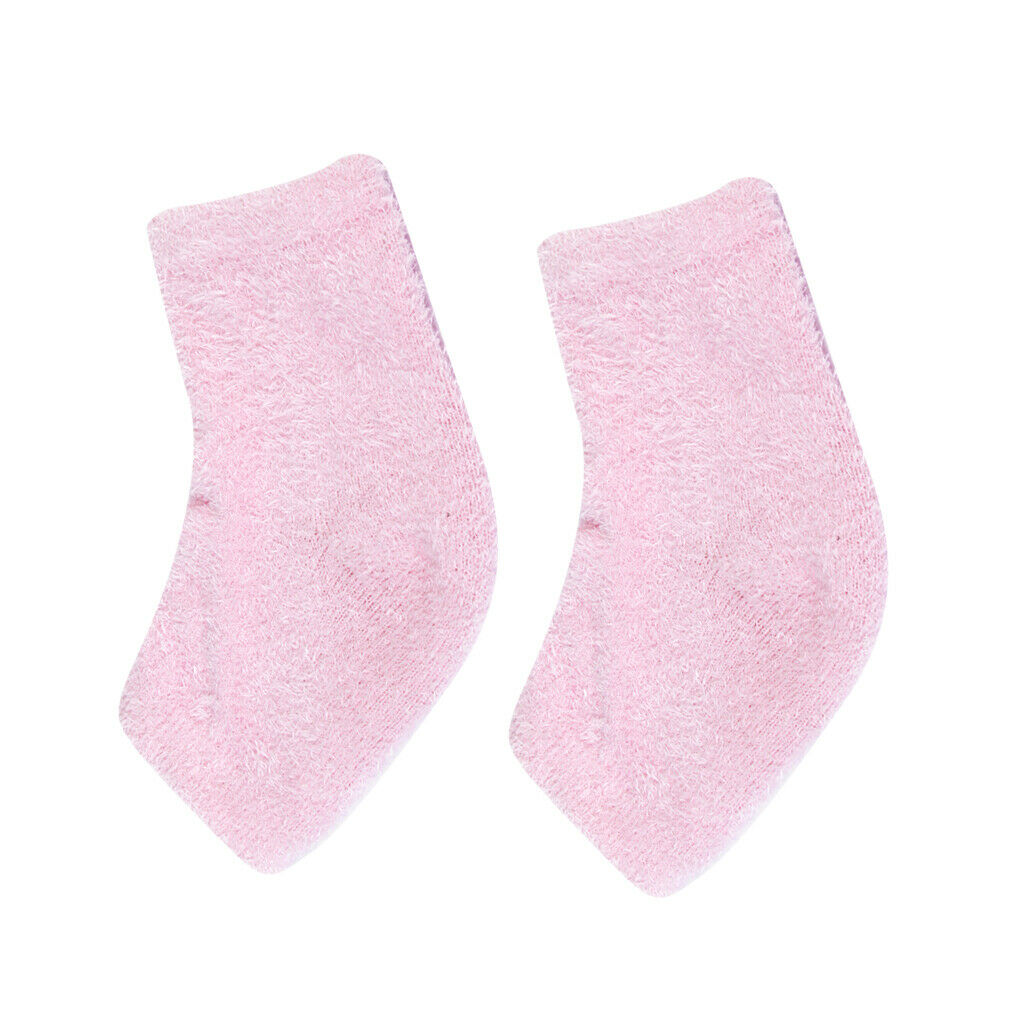 2x  Soften Repair Cracked Skin Moisturizing Spa Gel Socks Treatment