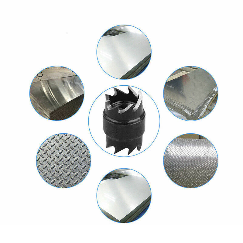 13Pcs Double Side Rotary High Speed Steel Spot Weld Cutter Hexagon Shank Remover