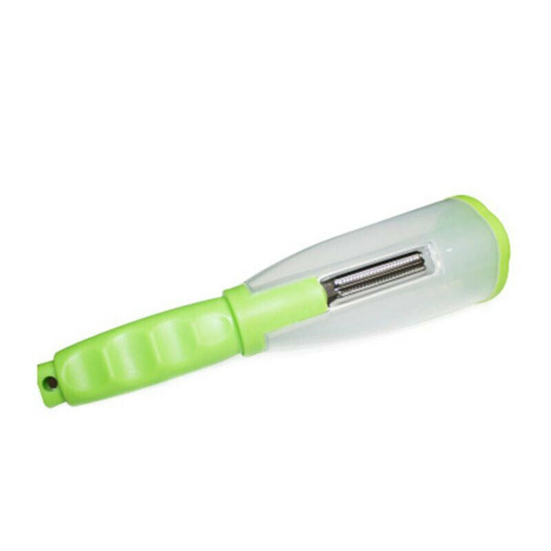 Peeler Stainless Steel Multi-functional Storage Peeler With Container For Fruit!