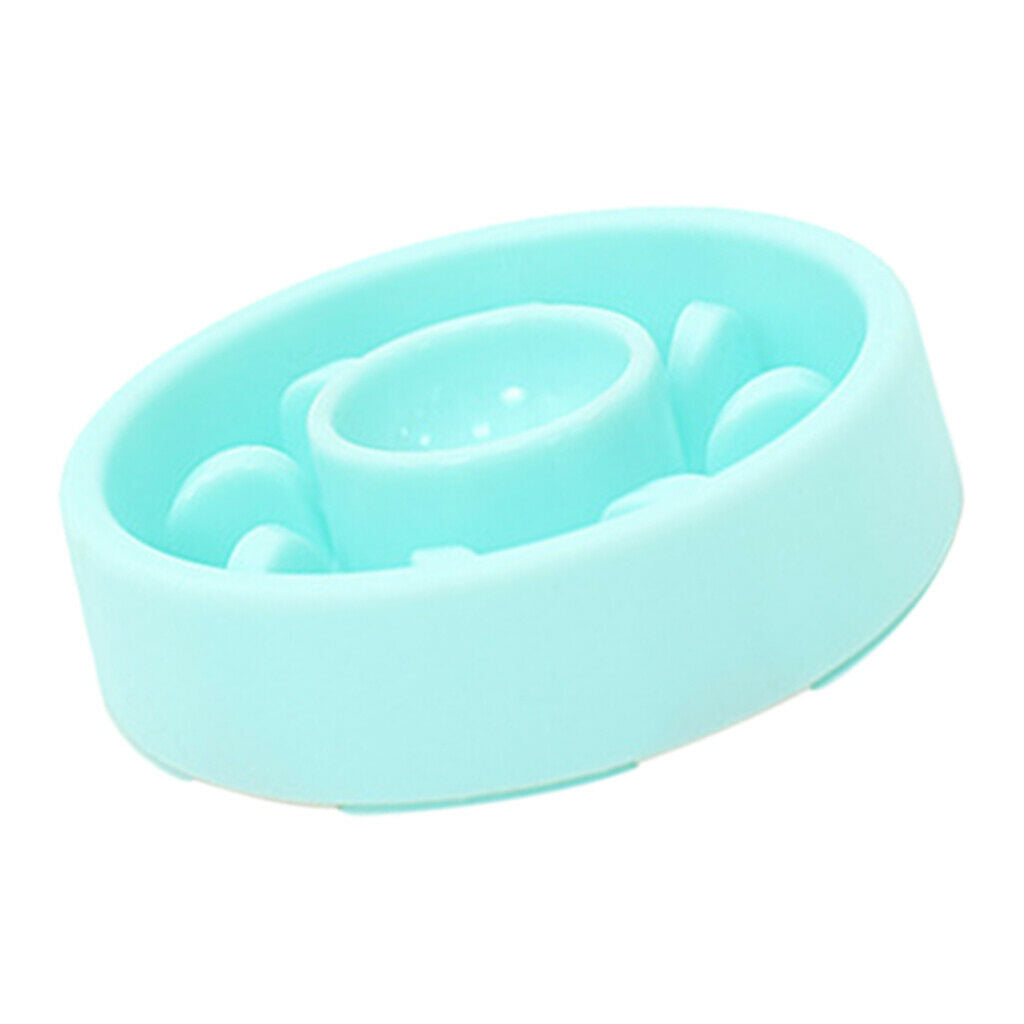 Set of 3 Pet Dog Food Slow Feeder Pet Anti-Chocking Bowls For Dogs Cat