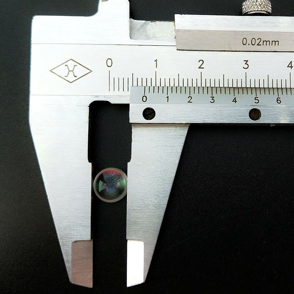 20pcs Optical Glass Defective Double Convex Magnifier Lens Decorative Prism