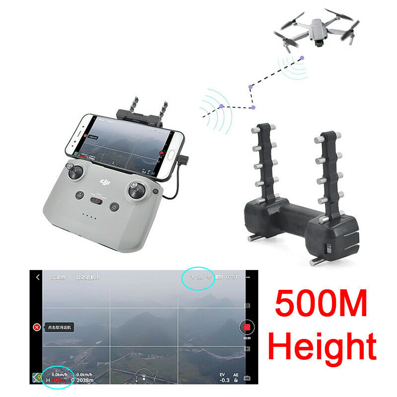Antenna Range Extender Yagi-UDA Signal Boosters for DJI Mini 2 / Mavic Air 2 DF