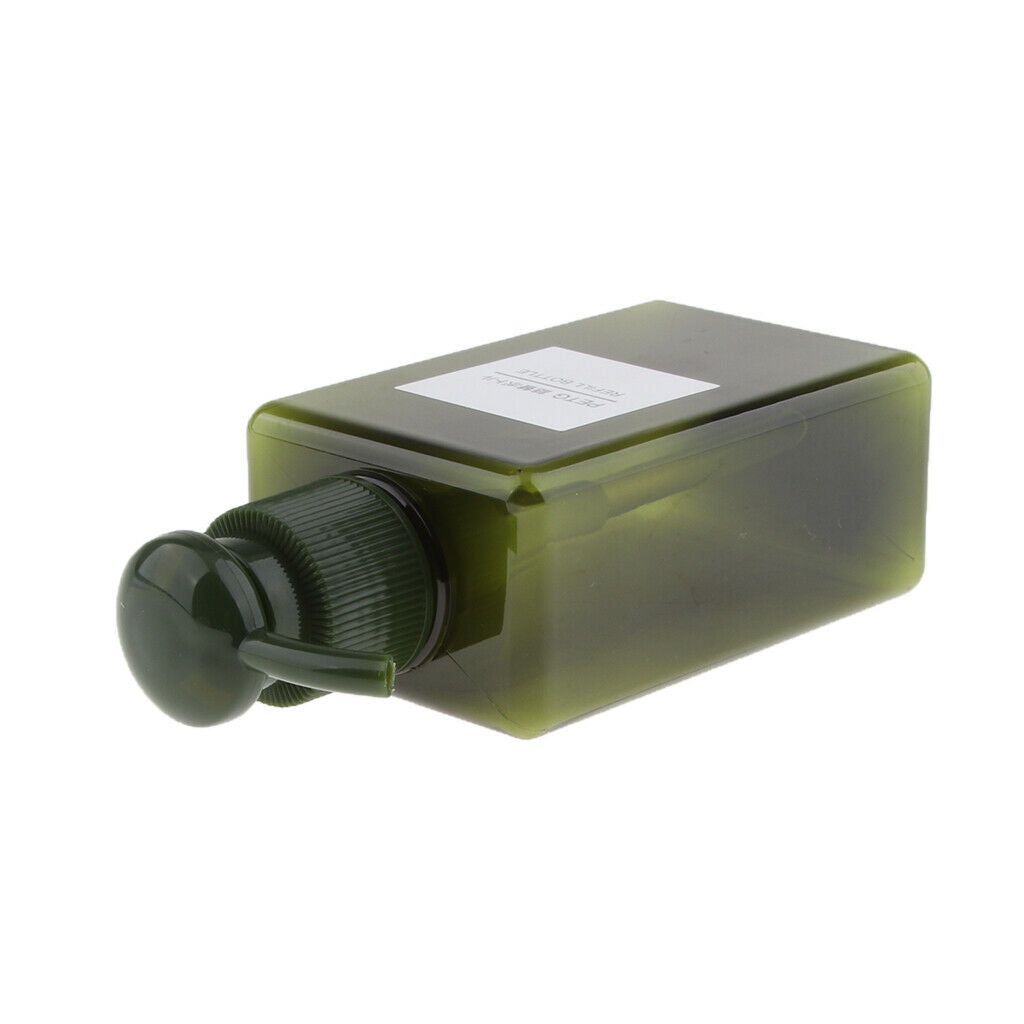 3pcs Foaming Soap Pump Dispenser Cosmetic Container Bottle Green