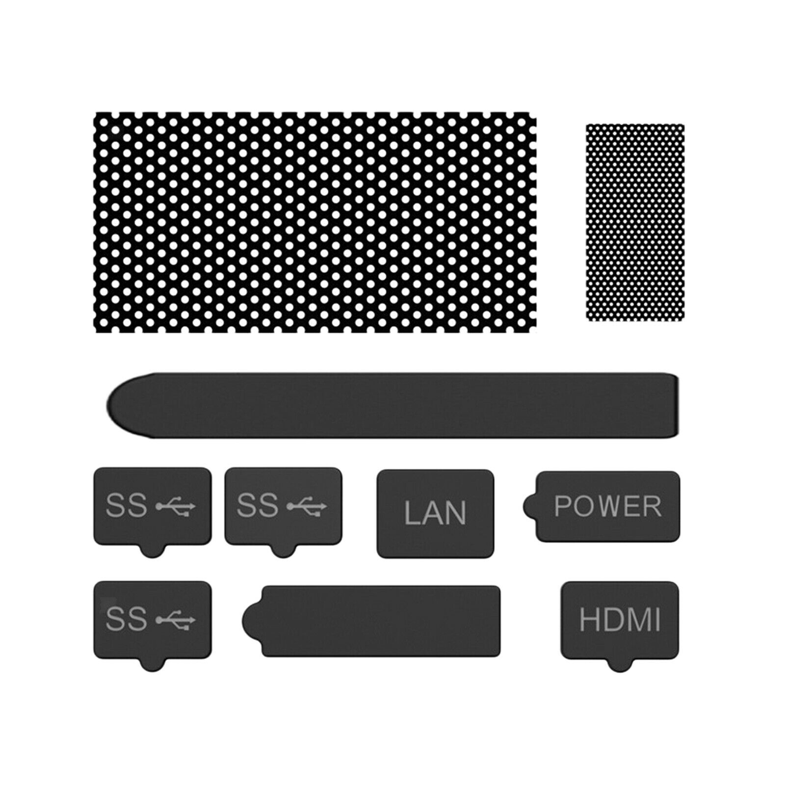 Dust Cover Dustproof Plug USB CD-Driver Interface For Xbox Series X Set