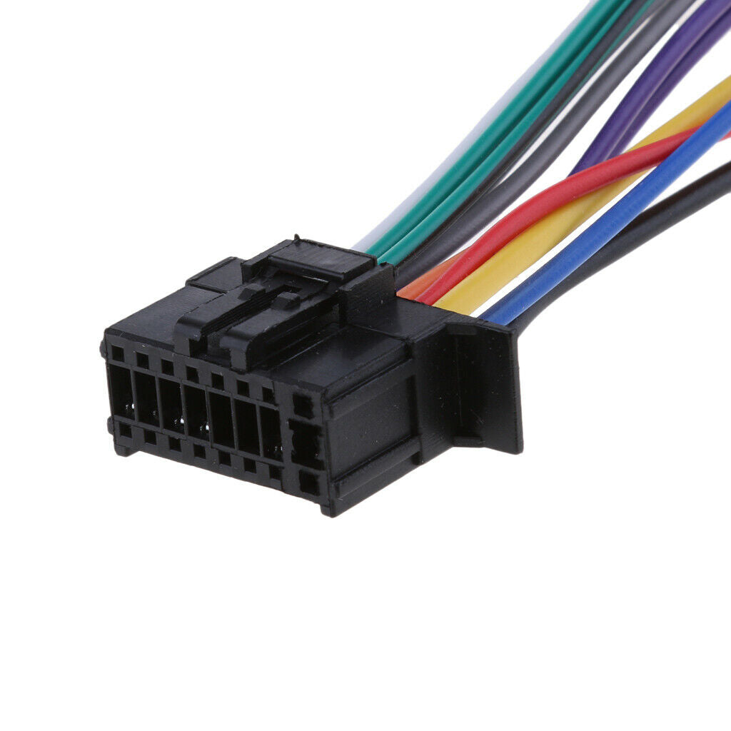 16pin ISO Female Radio Receiver Replacement Wire Harness Cable for Pioneer