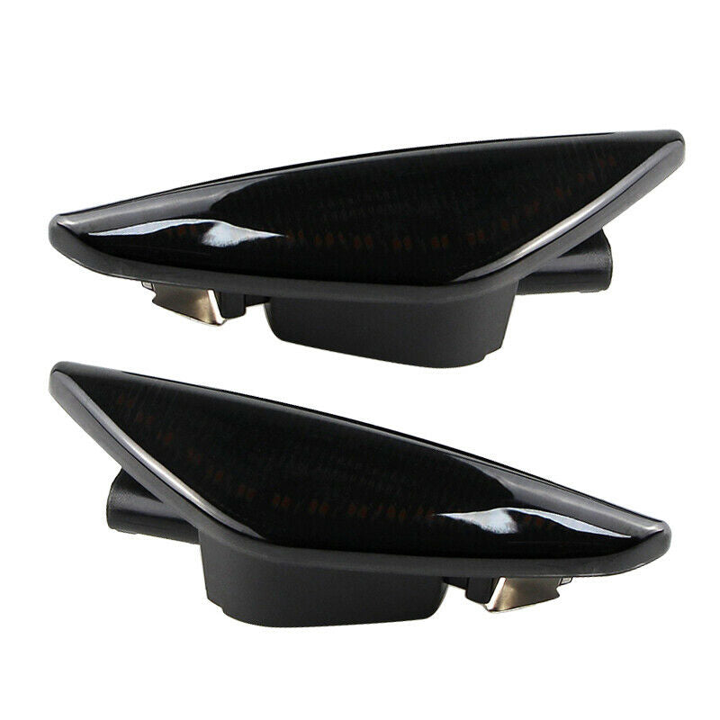 Pair LED Side Marker Light Lamp Turn Signal Fit For BMW X3 X5 X6 E70 E71 E72 F25