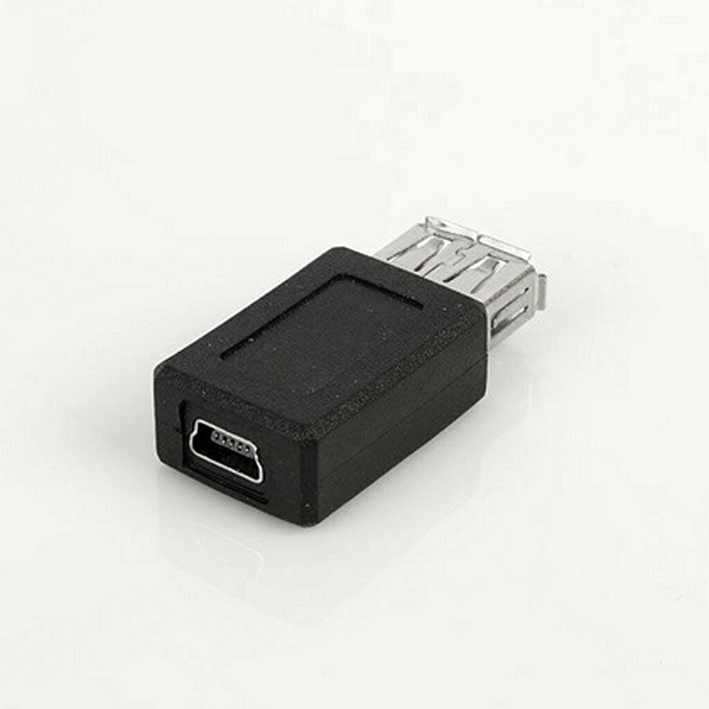 10Pieces OTG 5 Pin F/M Charging Adapter Converter USB Male To Female Micro USB