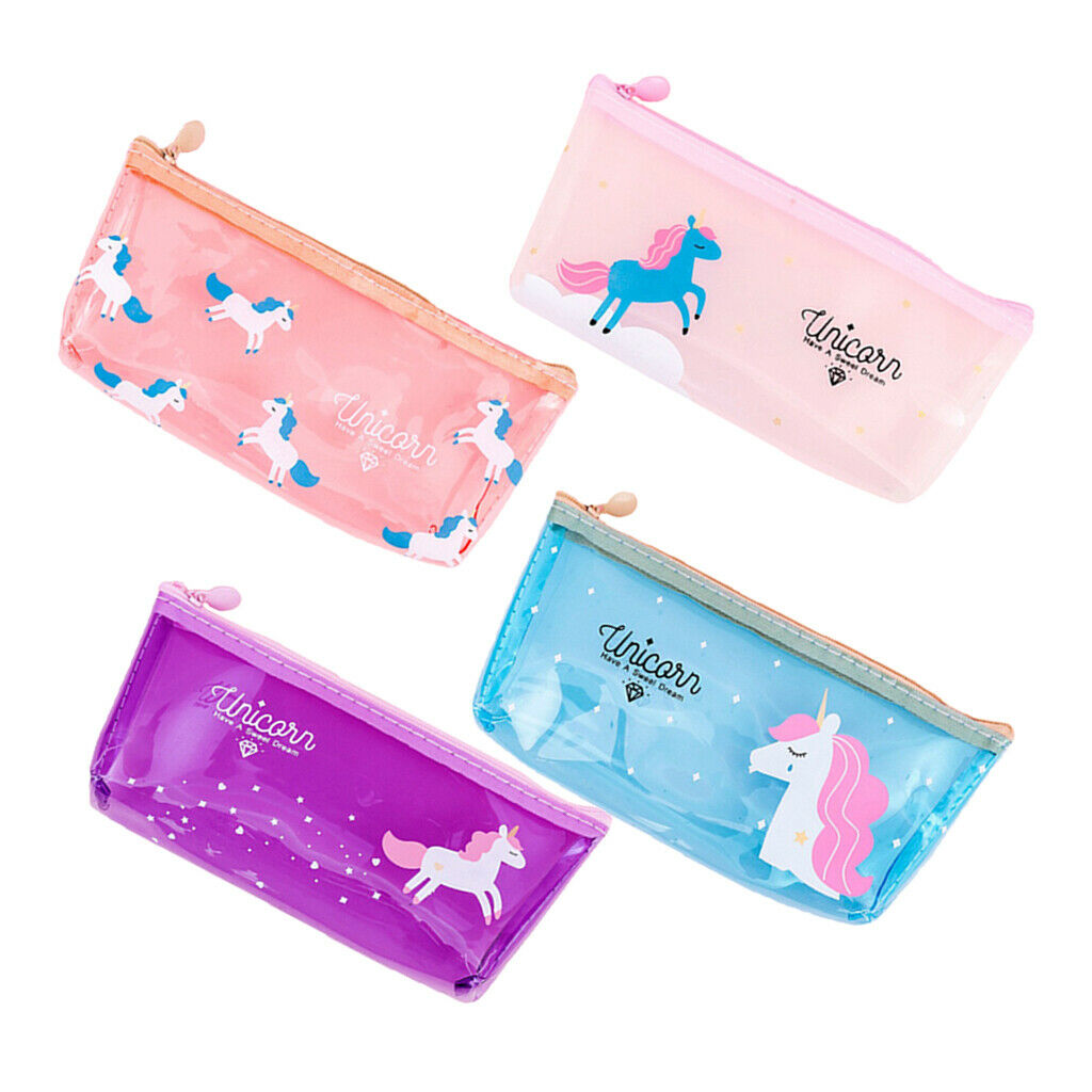 Pencil Case Pencil Bag Pencil box Stationery School Office Supplies White