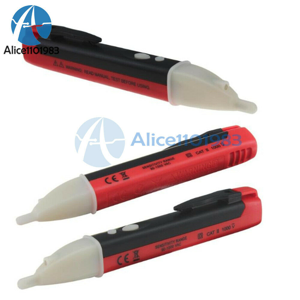 AC 90-1000V Non Contact Voltage Indicator Electrical Sensor Tester Pen LED Light