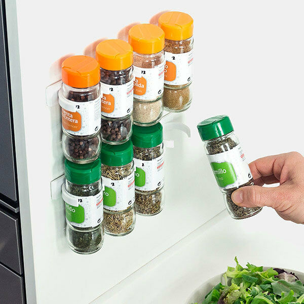 Storage Holders Organisers To Clip for Ranger Your 20 Jars Spices - New