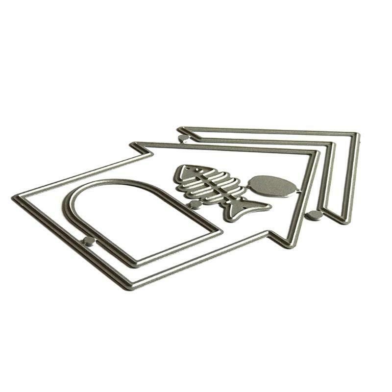 Pet House Metal Cutting Dies Stencil DIY Scrapbooking Album Paper Card Template