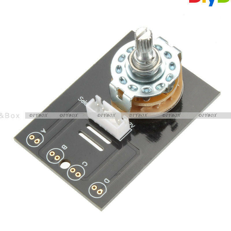 4 CH Audio Input signal Selector Relay Board/ Signal switching amplifier board