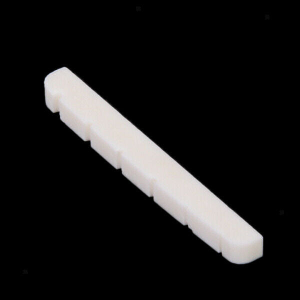 3pcs Cattle Bone Slotted Nuts for 6-string Electric Guitar Bass