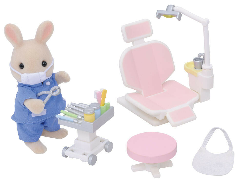 Sylvanian Families Professional Theme 5095 Country Dentist Set /Age 3+ Bnib
