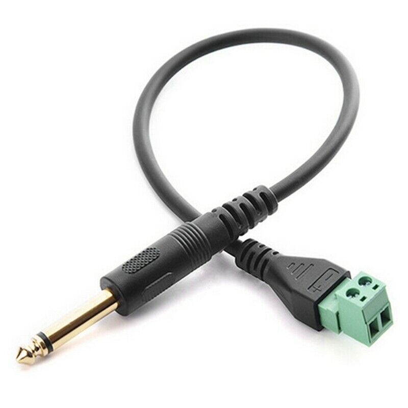 3.5 mm Male 3 Pin 3.5 mm 3 Pin Pole Stereo Male to AV Screw Terminal Stereo JaI4