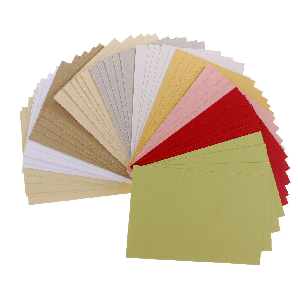 50pCS Double Sided Specialty Pearlescent Paper For DIY Making