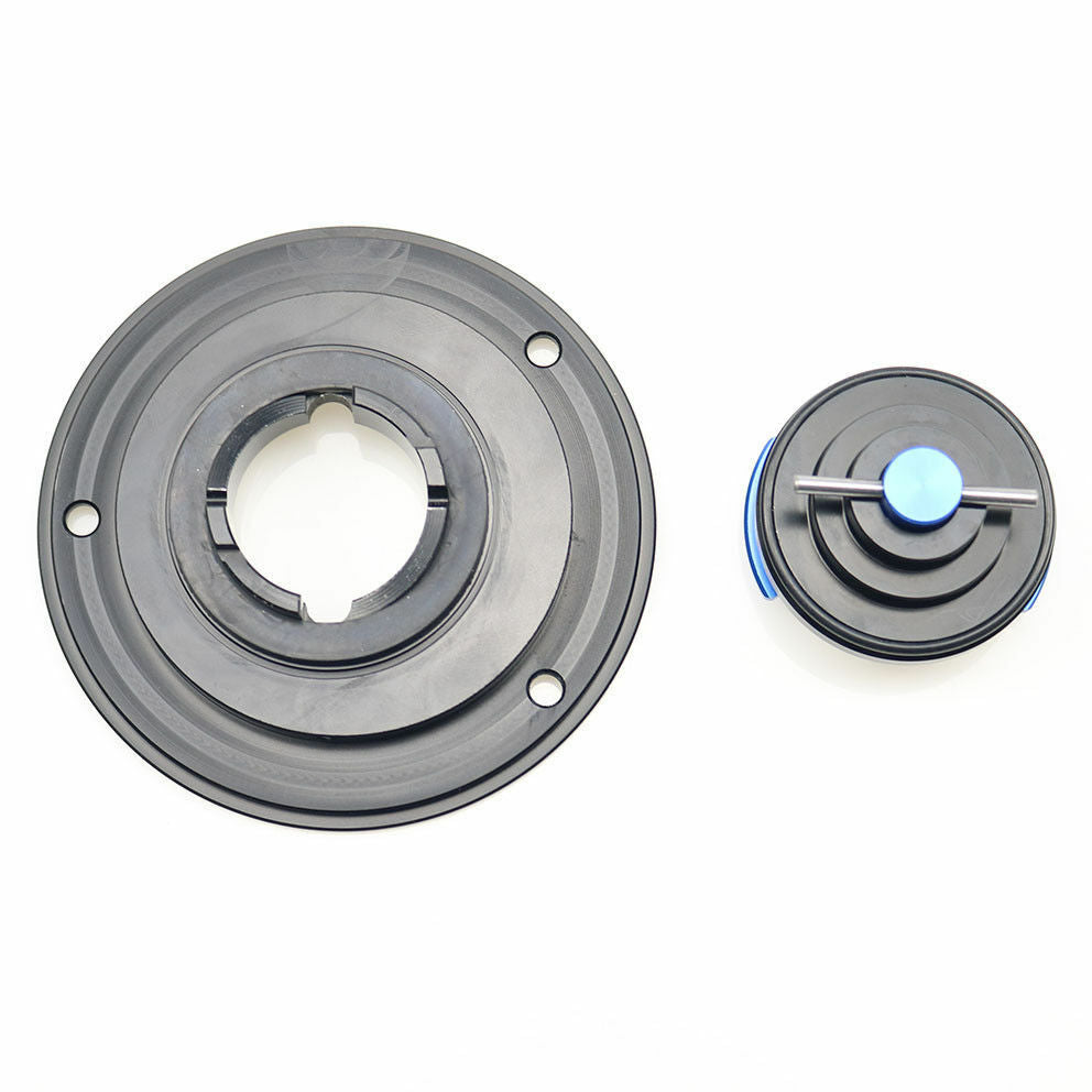 Blue CNC Bow-tie Gas Fuel Tank Cap Cover For Suzuki GSXR600/750/1000 Hayabusa