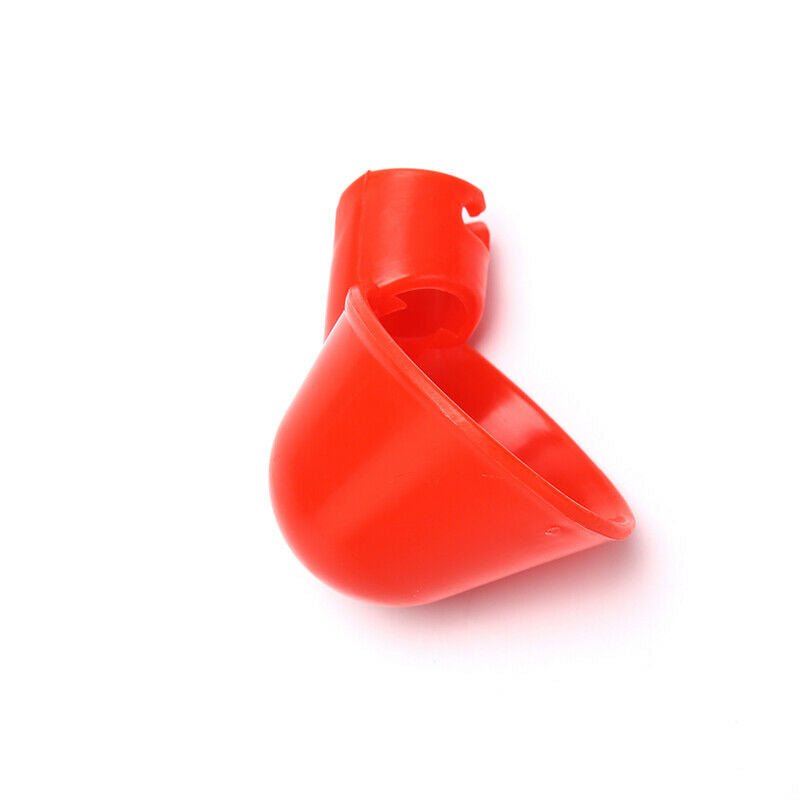 10pcs/lot Chicken Quail Hanging Water Cups Birds Automatic Drinker DrinkingFCA
