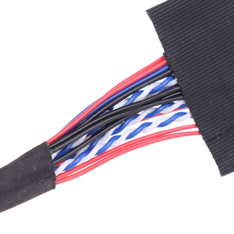 1PC New Arrival 40 Pin 1 Channel 6 Bit LED LCD LVDS Screen Cable For Disp.l8